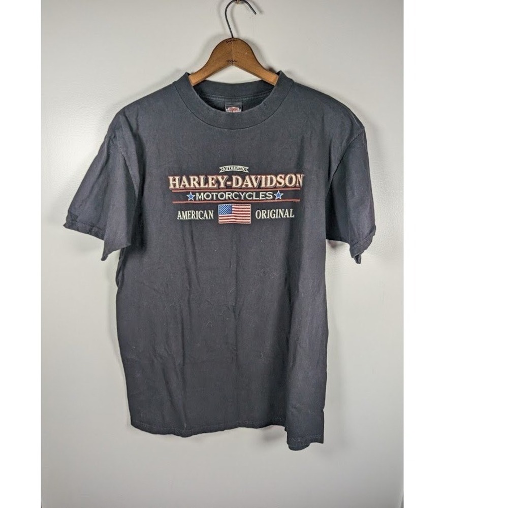 Vtg 1996 Harley-Davidson T-Shirt Mens XL Holoubek Dealership Frederick Maryland